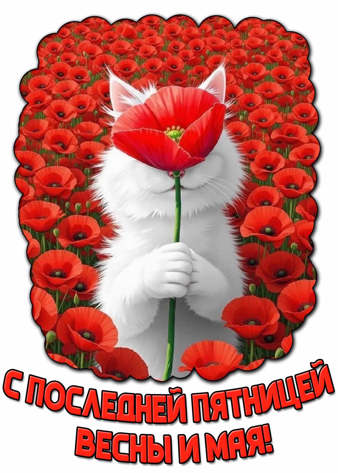 Картинка с последней пятницей весны и мая