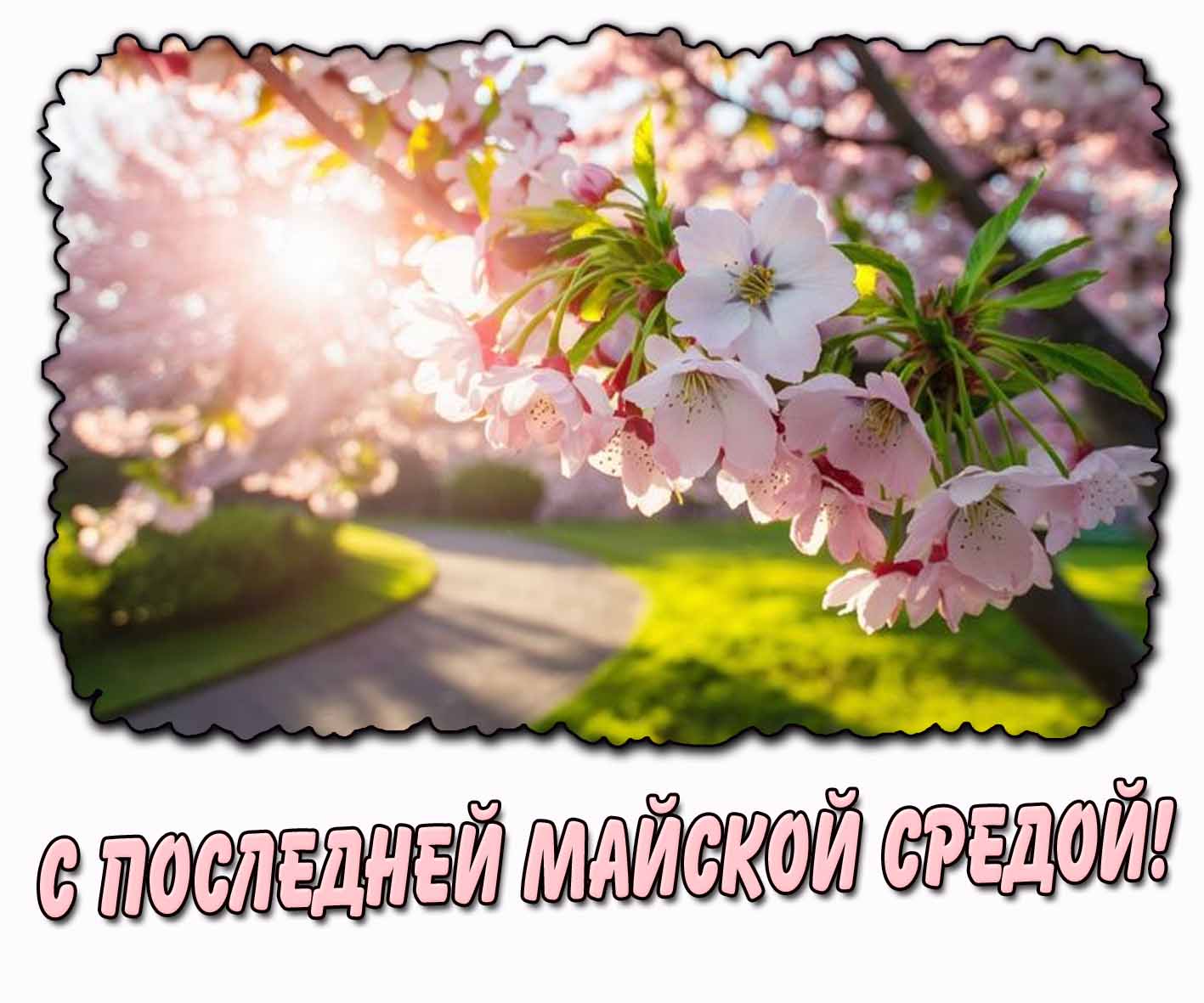Картинка с последней майской средой