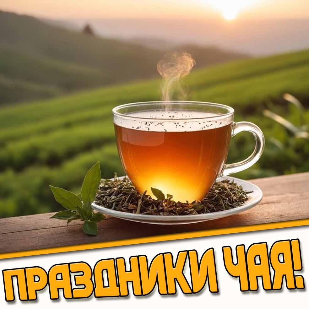 Картинки на все праздники "Чая" в году