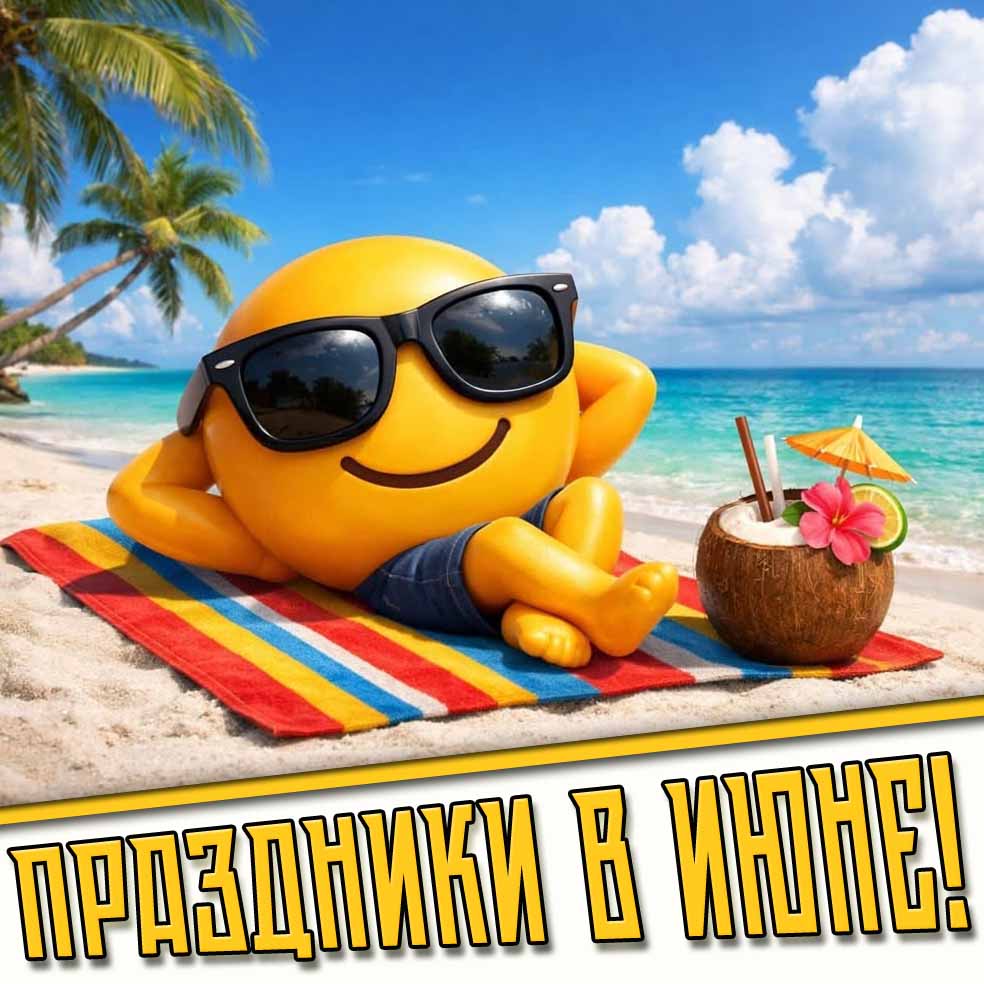 Картинки на праздники на каждый день Июня