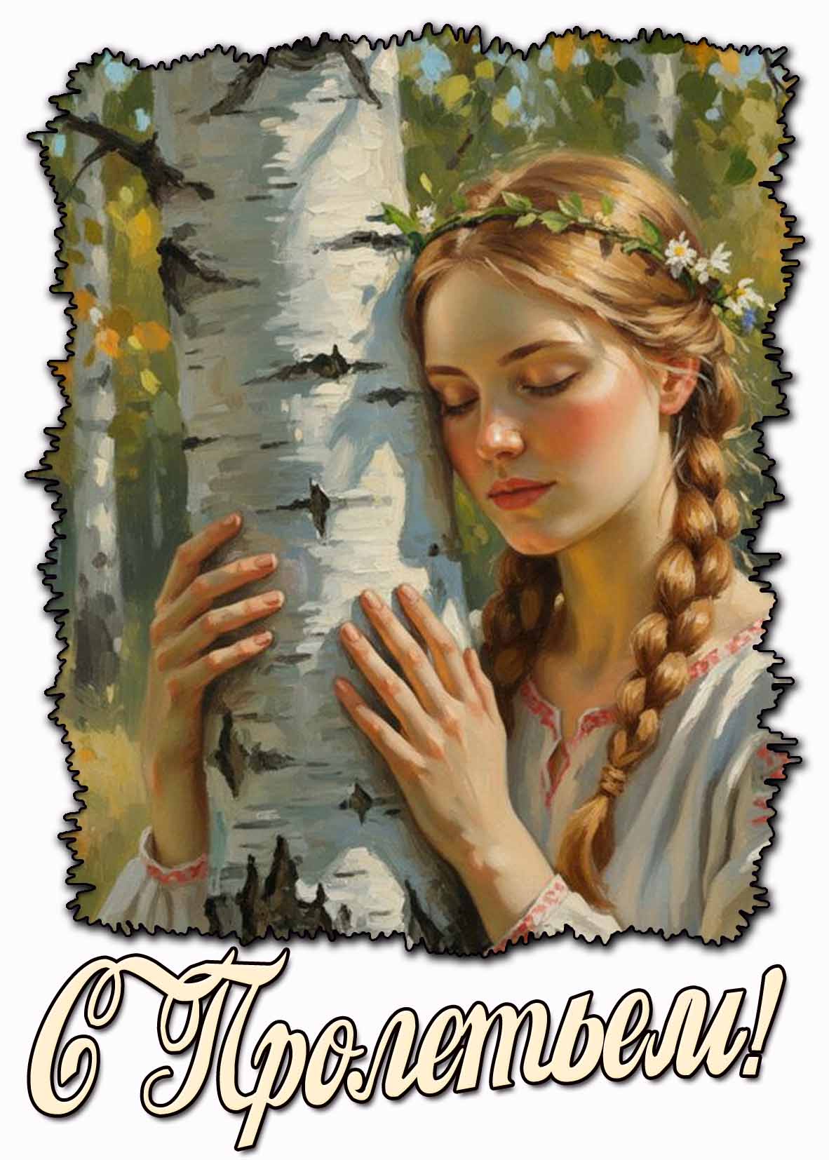 Открытка с Пролетьем