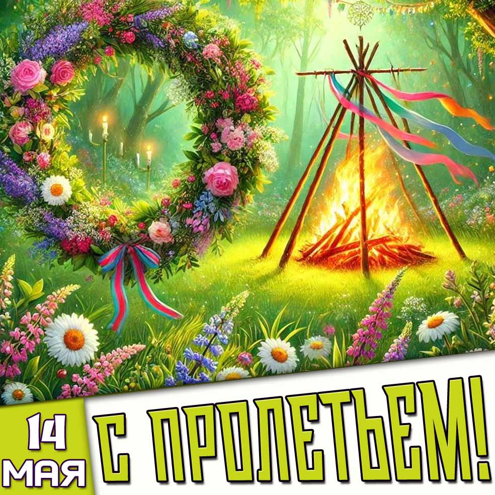 Картинка 14 мая - с Пролетьем!