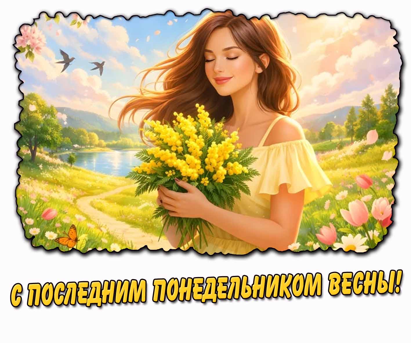 С последним понедельником весны! - картинка