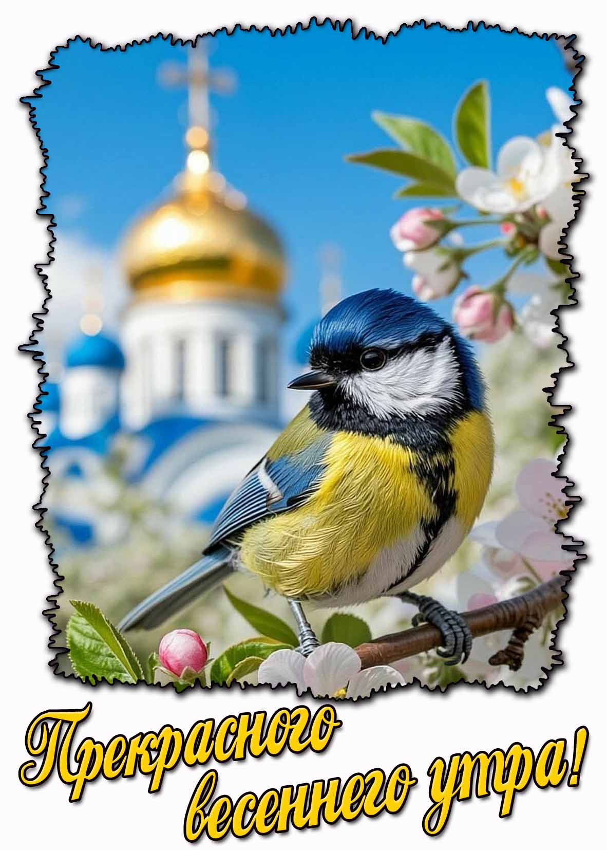 Прекрасного весеннего утра! - красивая картинка
