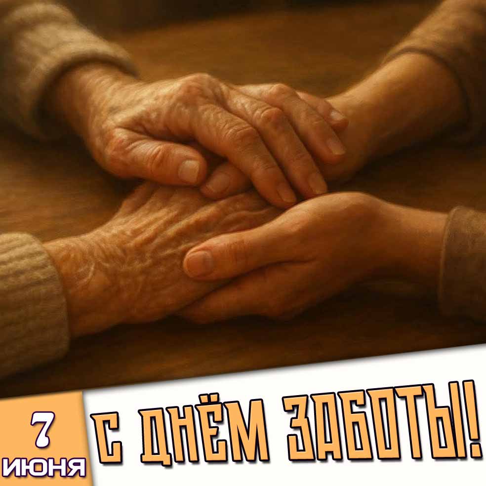 Картинка 7 июня - с днём заботы!