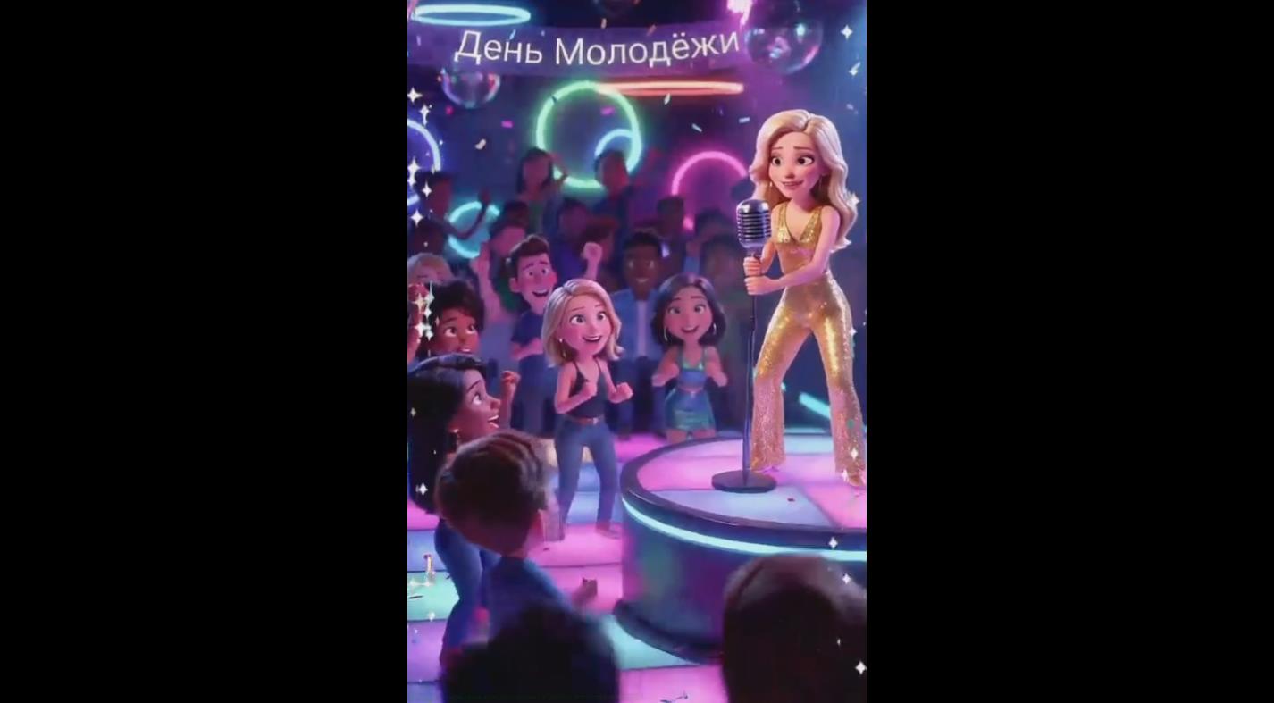 Видео открытка поздравляю с днём молодёжи