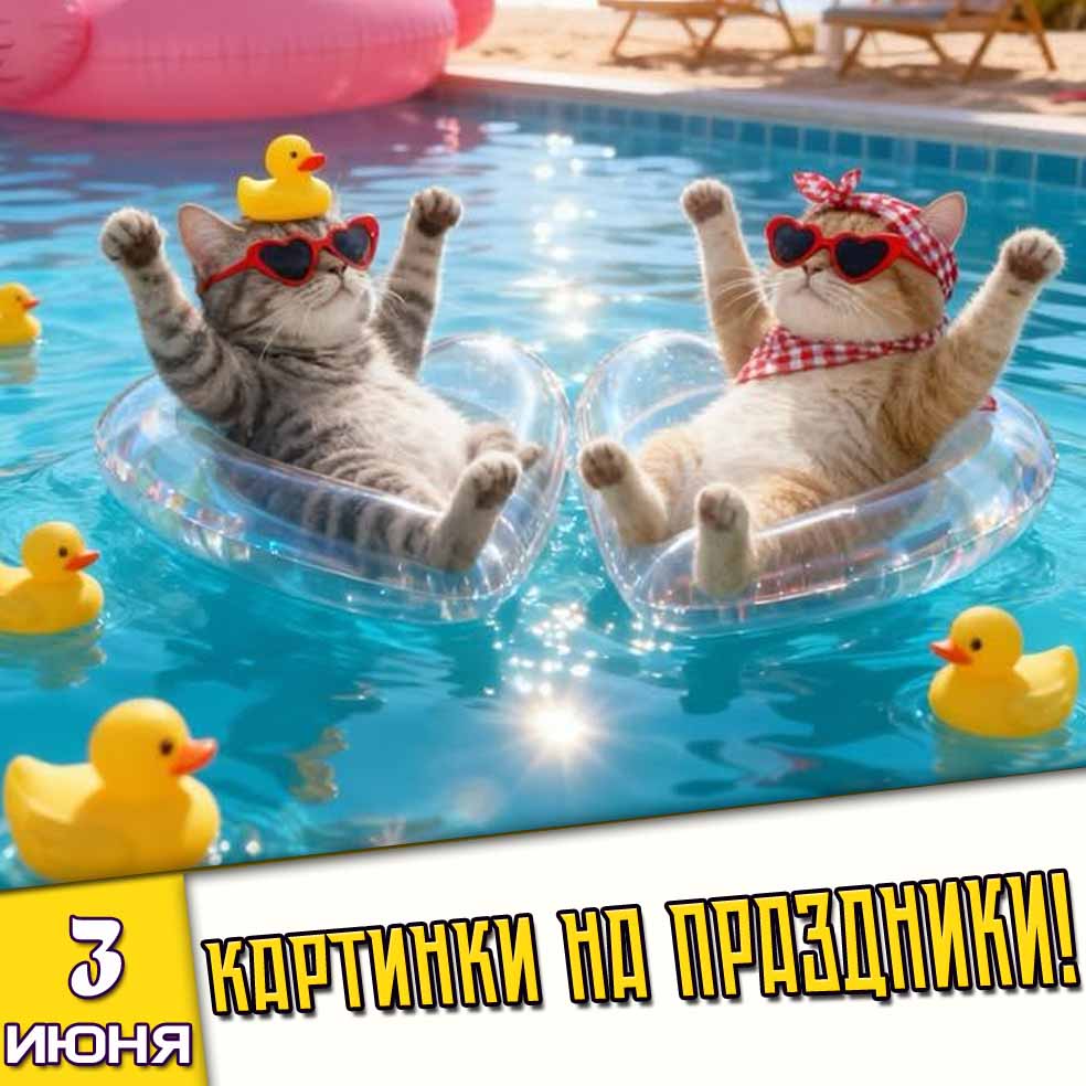 Картинки на праздники 3 июня