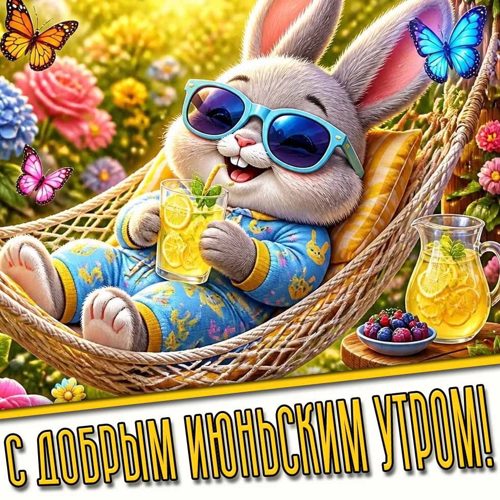 C добрым июньским утром! - картинка