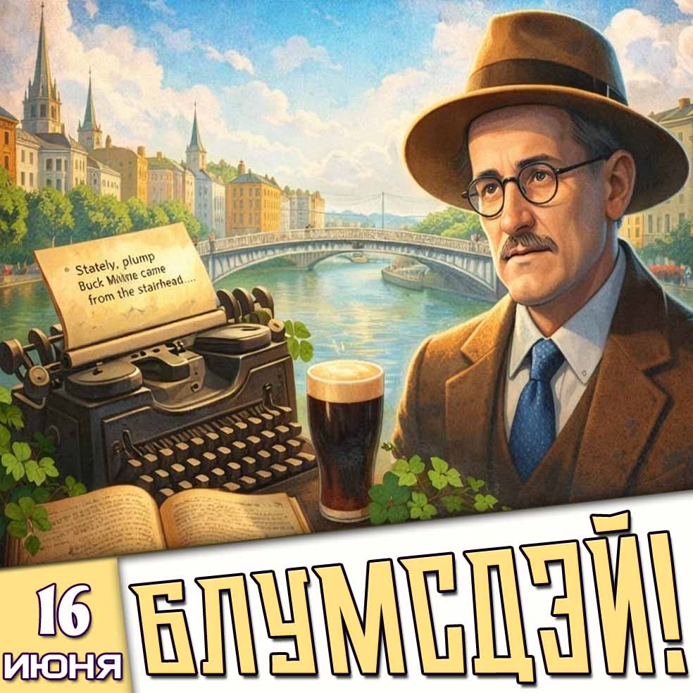 Картинка 16 июня - Блумсдэй!