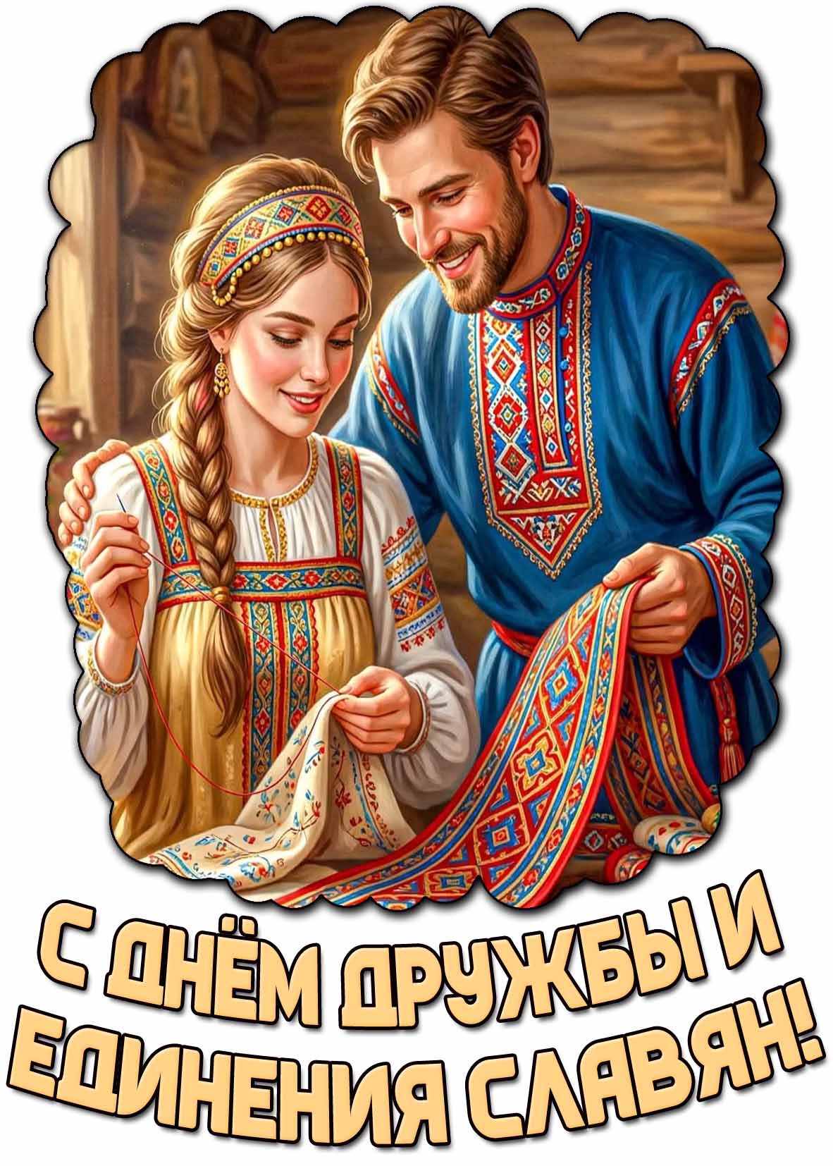 Картинка с днём дружбы и единения славян