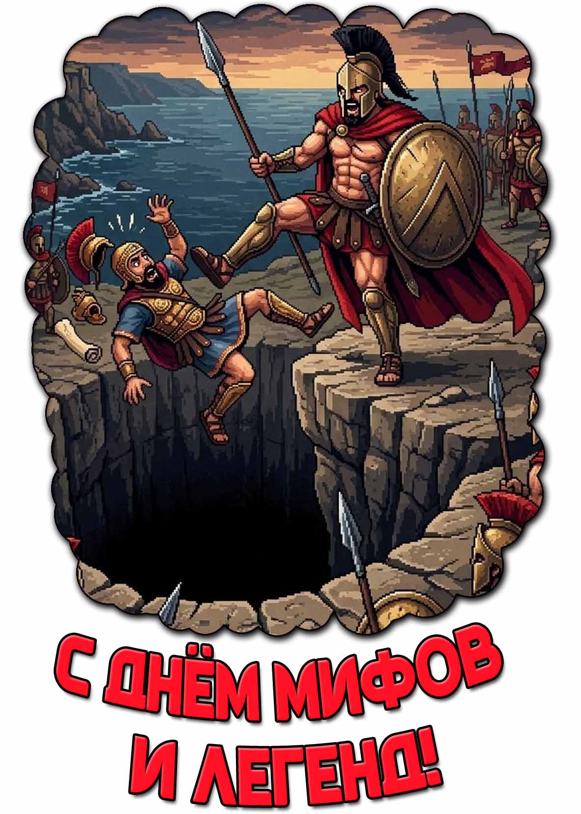 Открытка с днём мифов и легенд