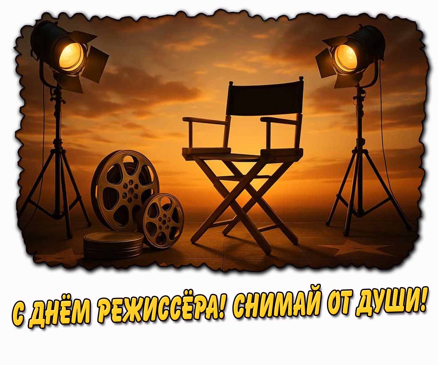 Картинка "С днём режиссёра! Снимай от души!"