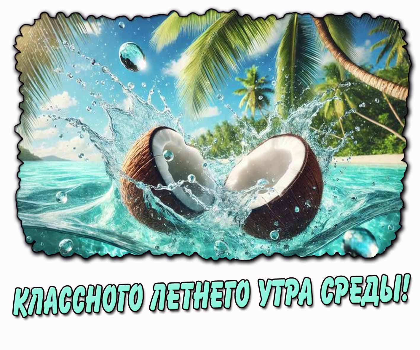 Картинка классного летнего утра среды