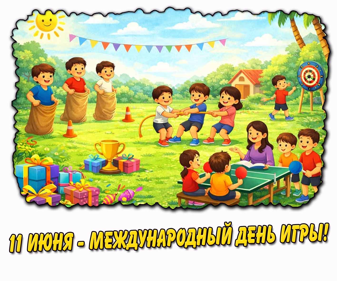 Картинка 11 июня - Международный день игры!