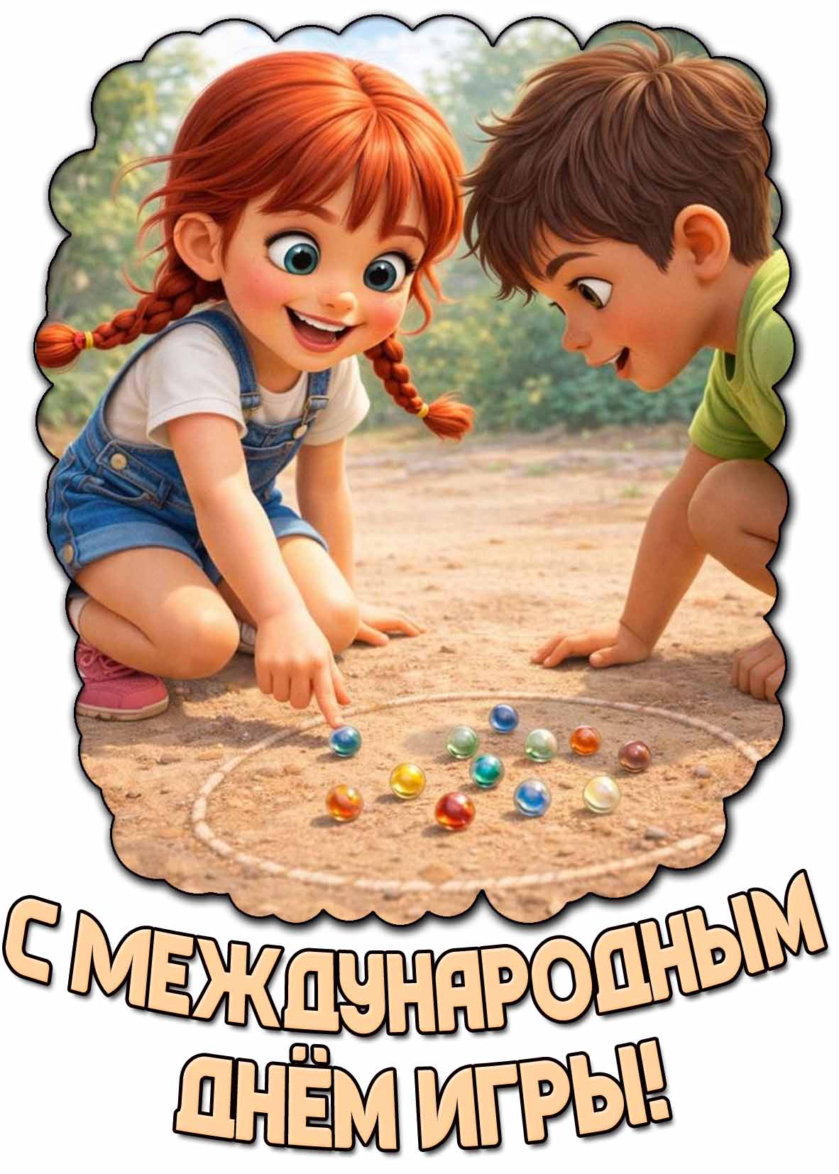 Картинка с Международным днём игры