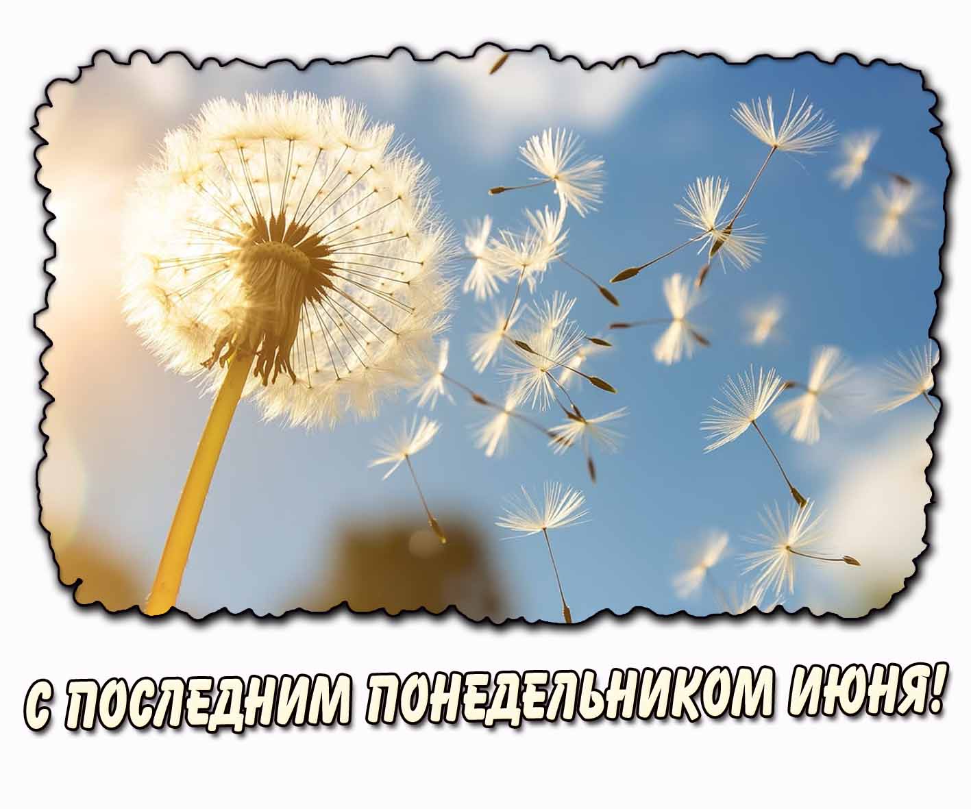 Картинка с последним понедельником июня