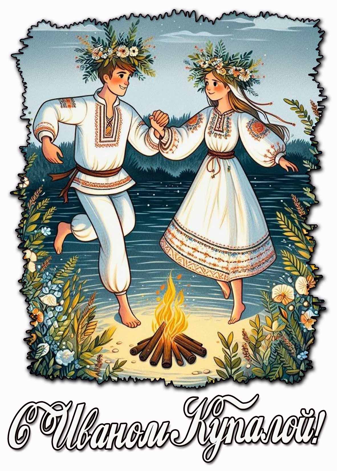 Картинка с Иваном Купалой