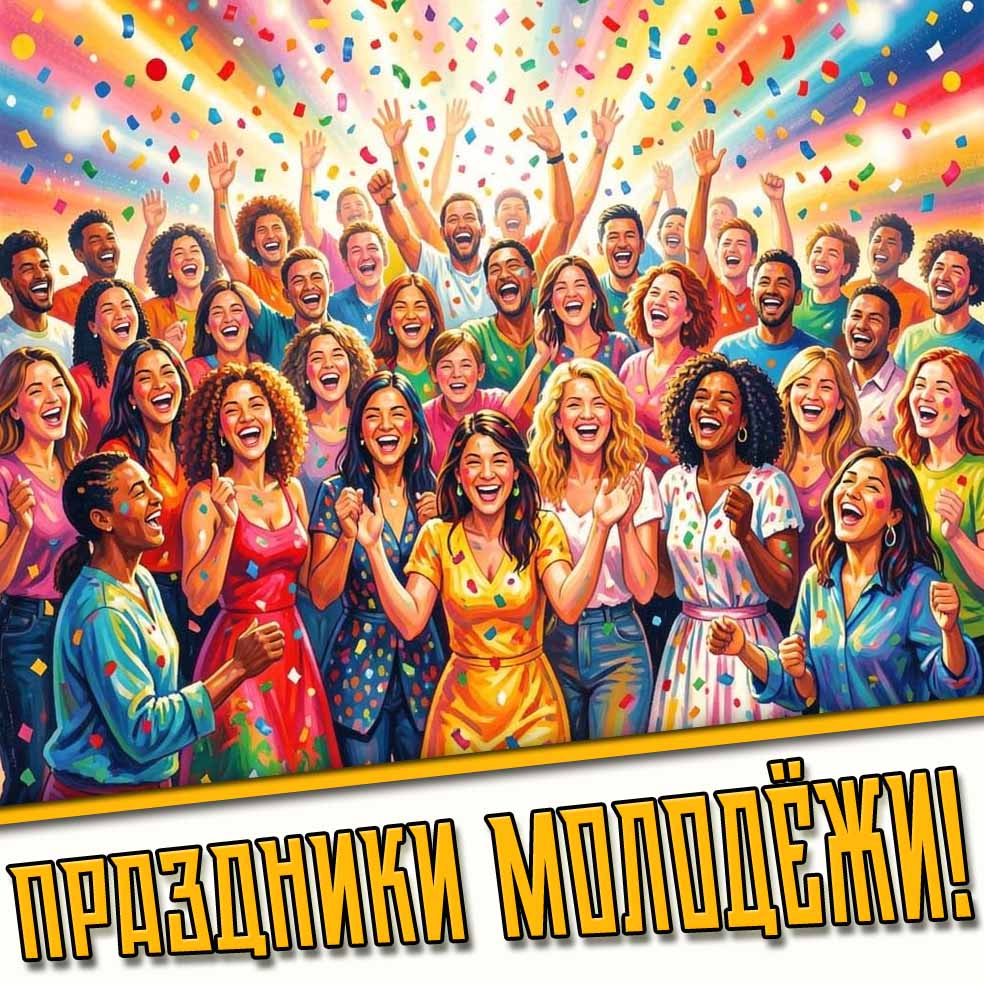 Картинки на все дни (праздники) молодёжи