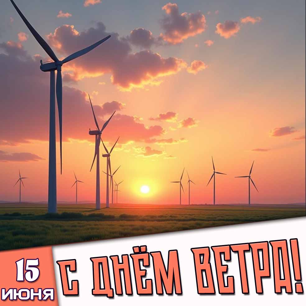 Картинка 15 июня - с днём ветра!