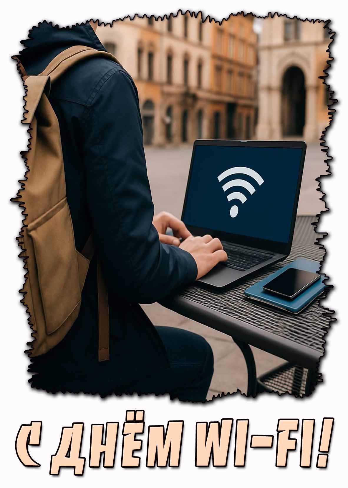 Картинка с днём Wi-Fi