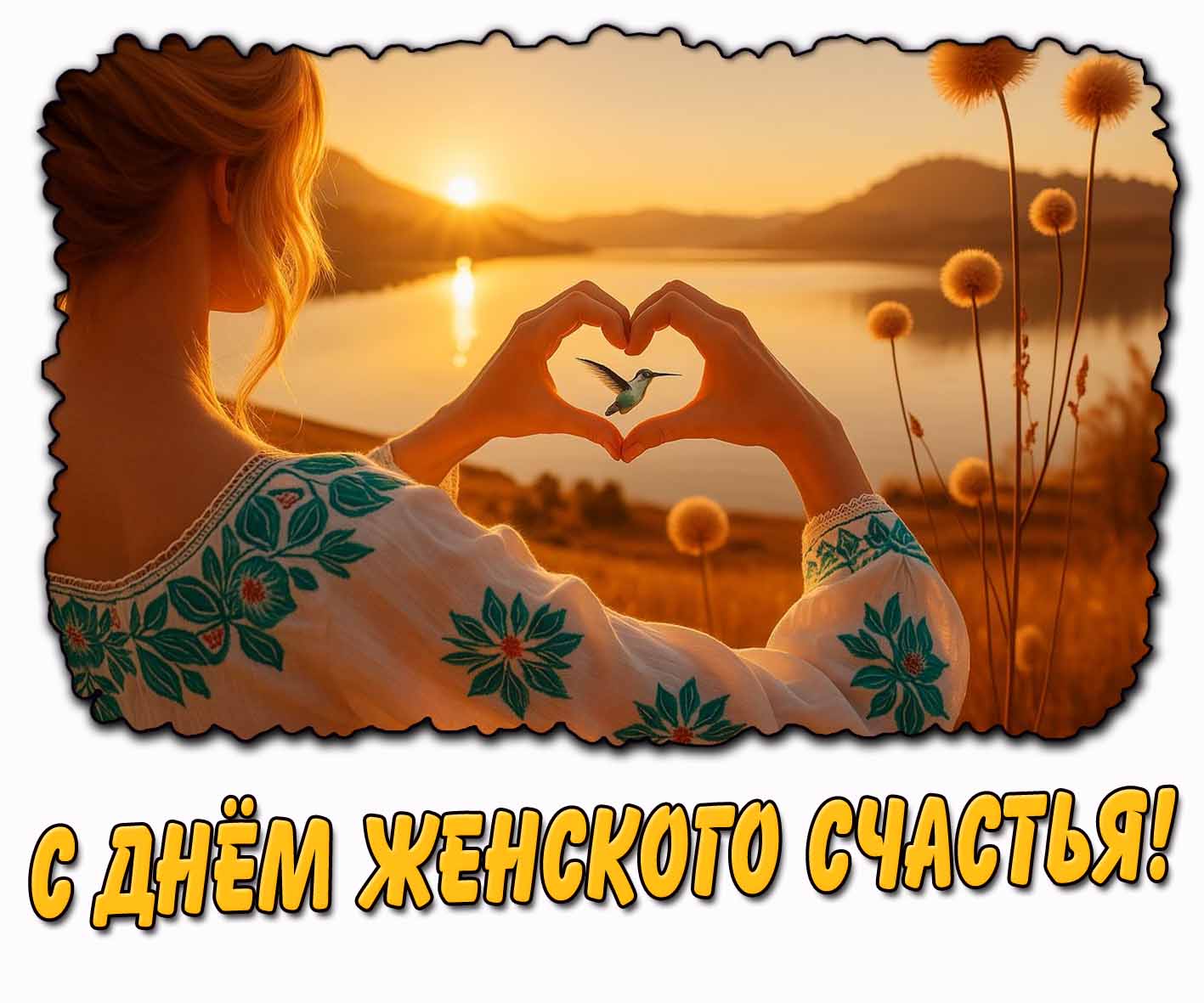 Картинка с днём женского счастья