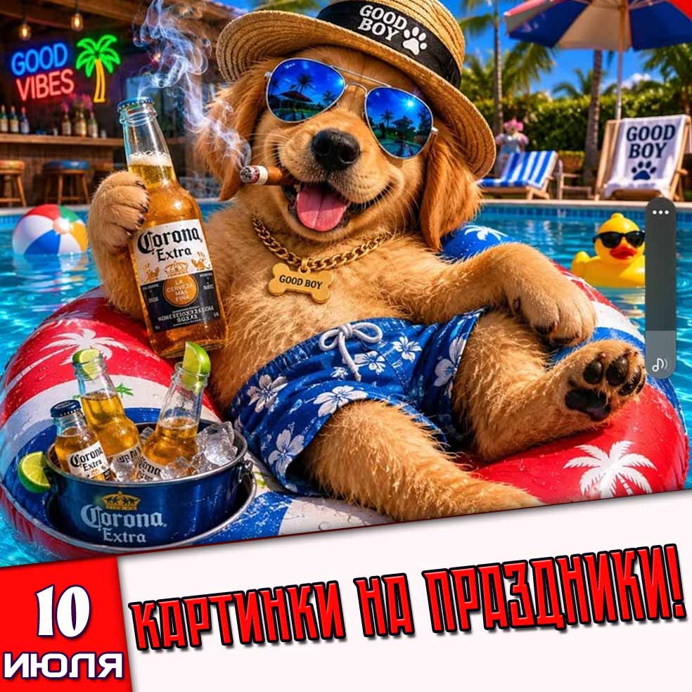 Картинки на праздники 10 июля