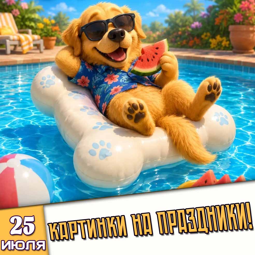 Картинки на праздники 25 июля