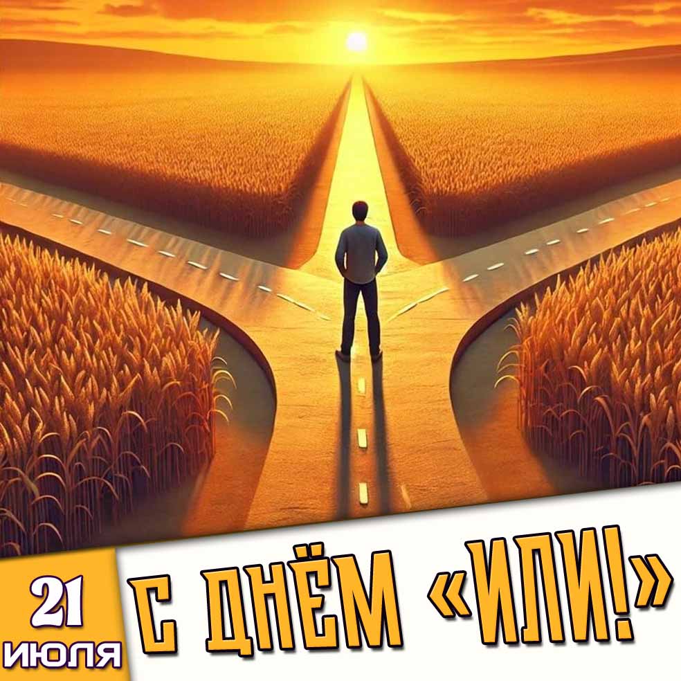 Картинка 21 июля - с днём «ИЛИ!»