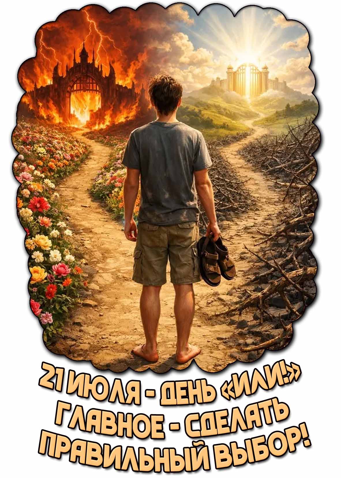 Картинка "21 июля - день «ИЛИ!» Главное - сделать правильный выбор!"