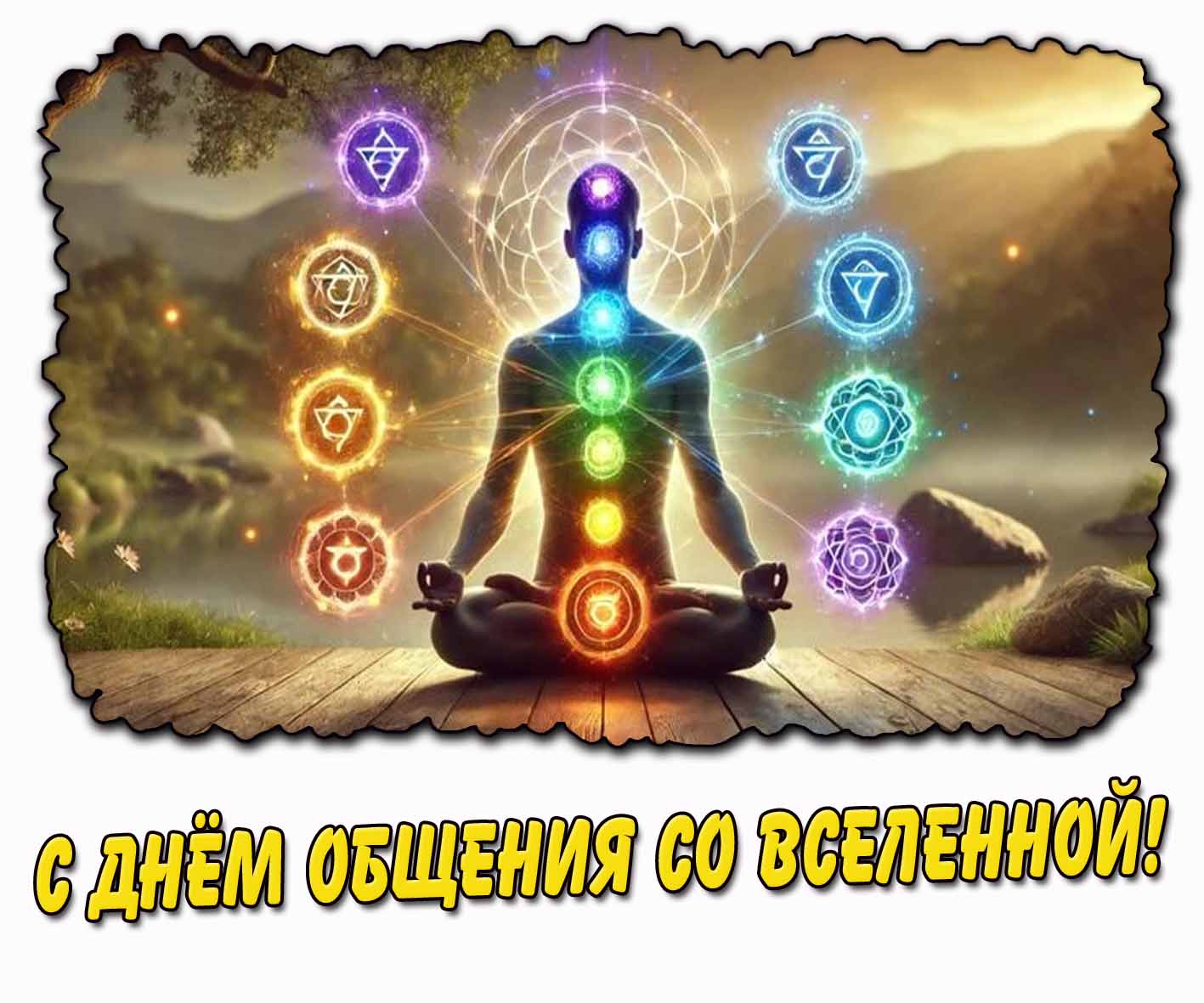 Картинка с днём общения со Вселенной