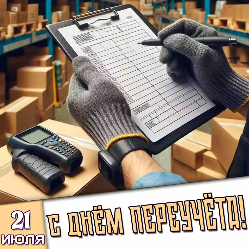 Картинка 21 июля - с днём переучёта!