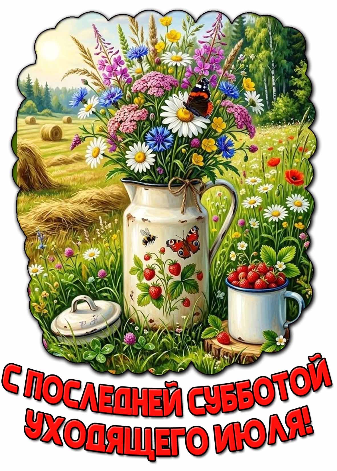 Картинка с последней субботой уходящего июля