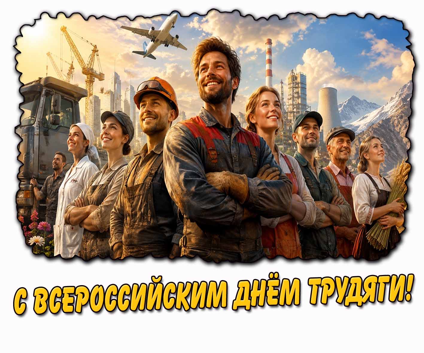 Картинка с Всероссийским днём трудяги