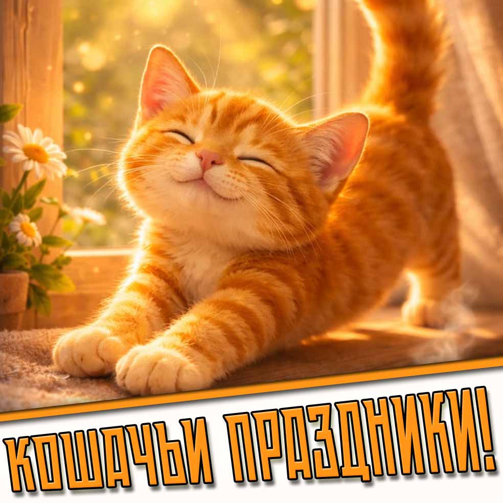 Картинки все кошачьи праздники в году