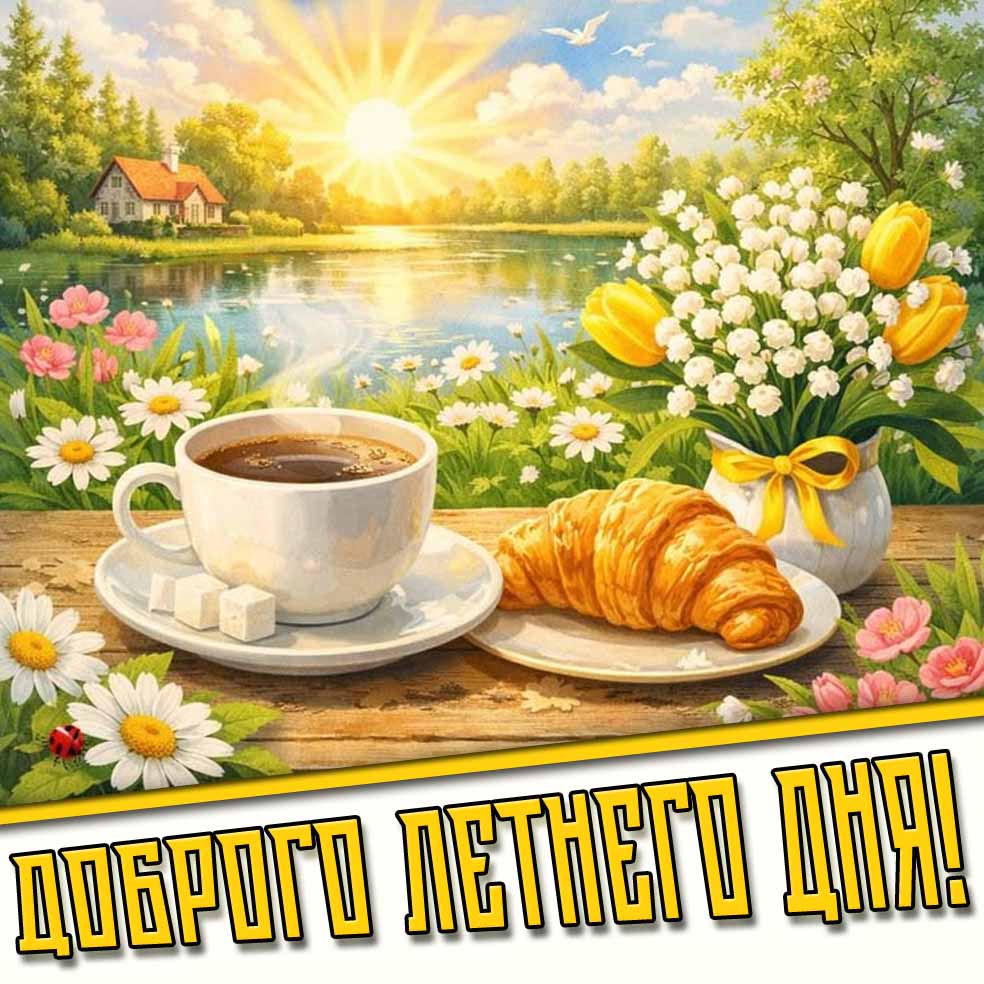 Красивая картинка доброго летнего дня