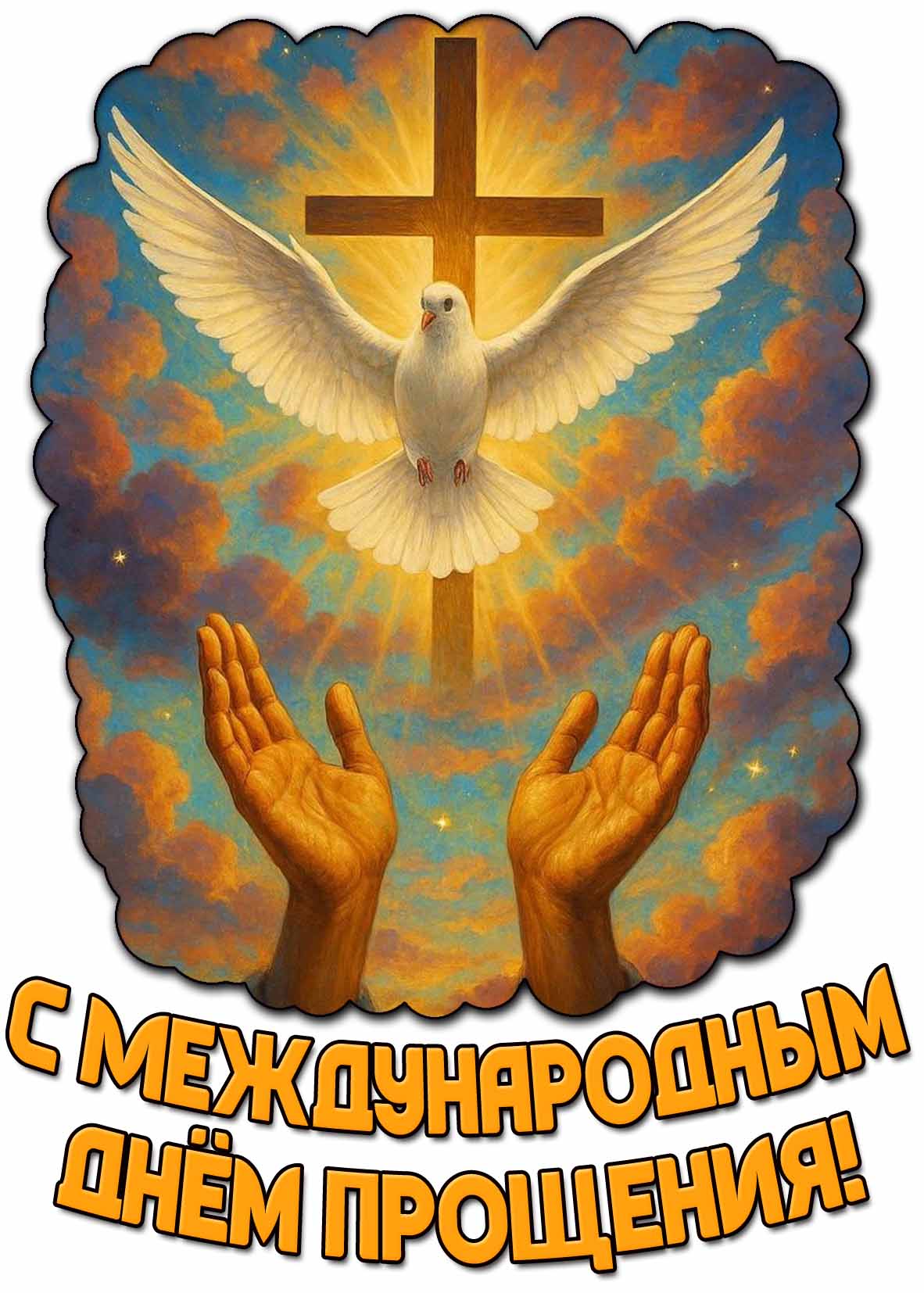 Открытка с Международным днём прощения