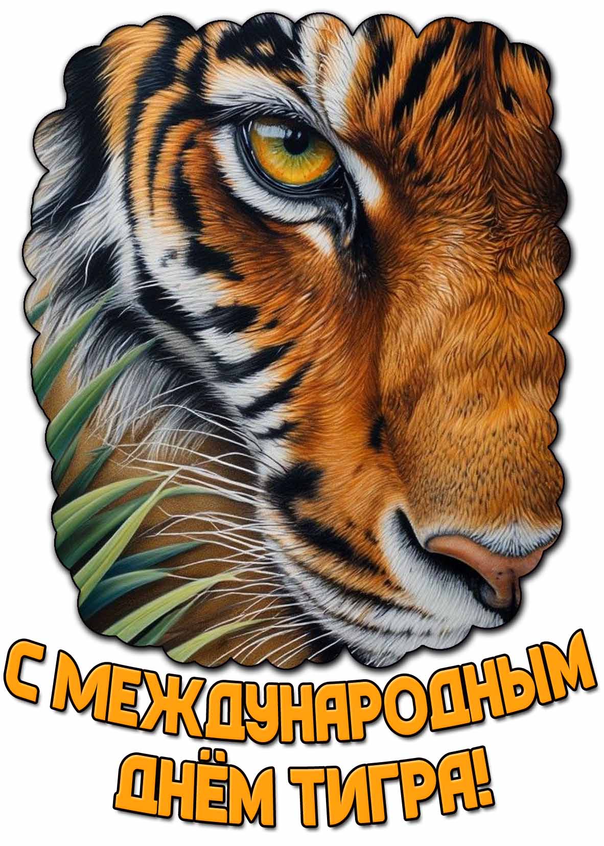 Картинка с Международным днём тигра