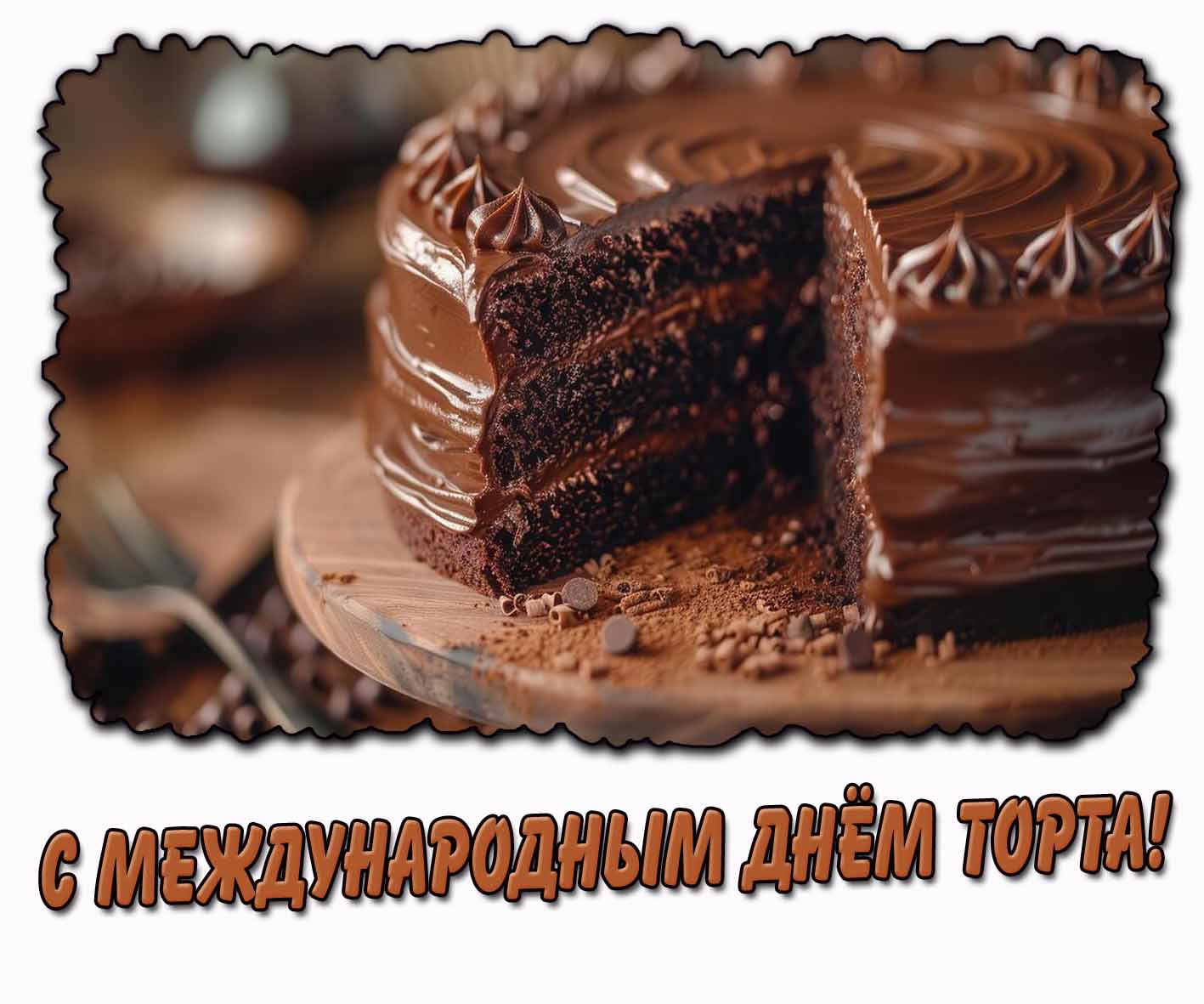 Картинка с Международным днём торта