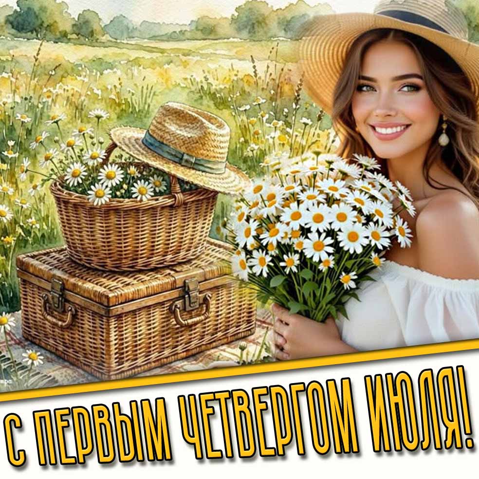 Картинка с первым четвергом июля