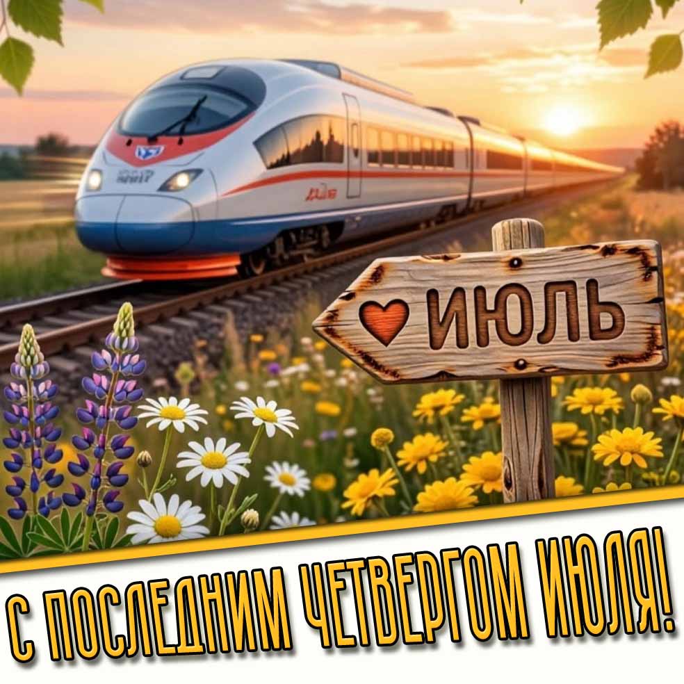 Картинка с последним четвергом июля
