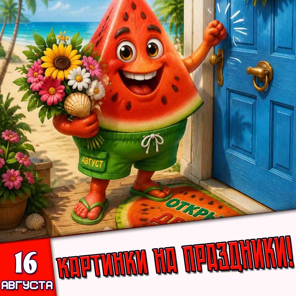 Картинки на праздники 16 августа - Лучшие Поздравления!