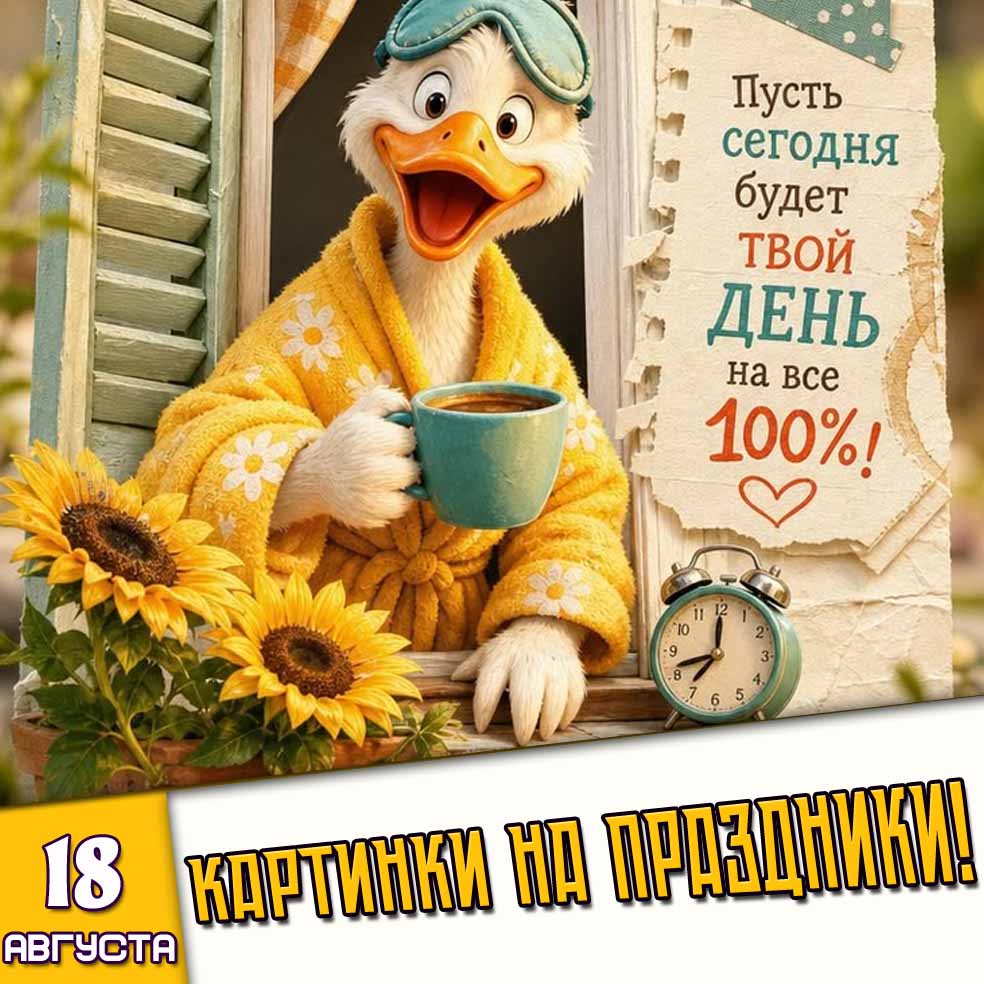 Картинки на праздники 18 августа
