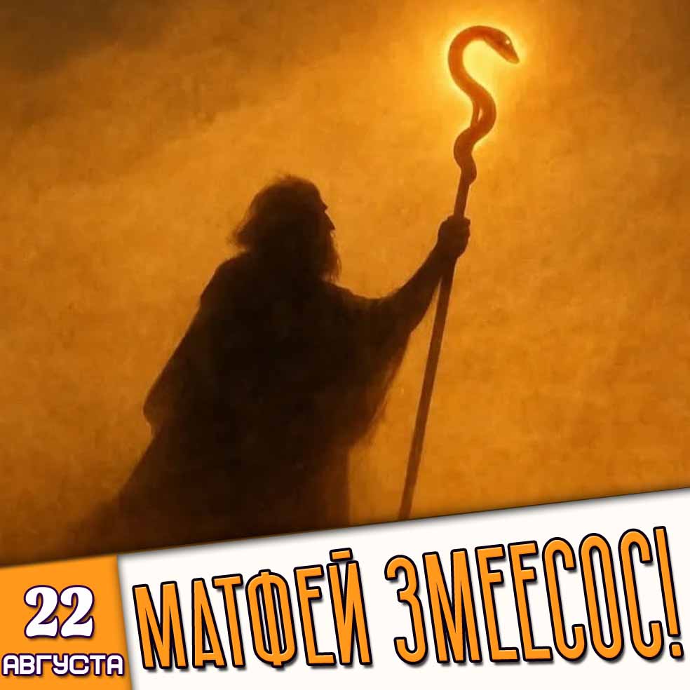 Картинка 22 августа - Матфей Змеесос!
