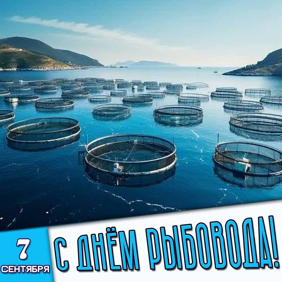 Картинка 7 сентября - с днём рыбовода!