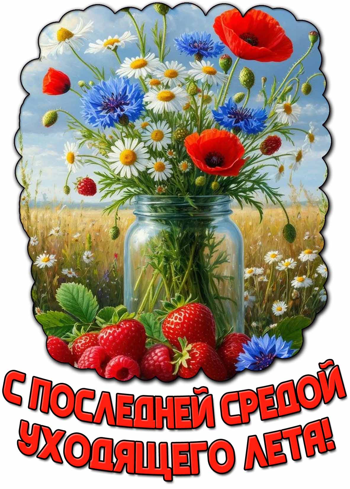 Картинка с последней средой уходящего лета