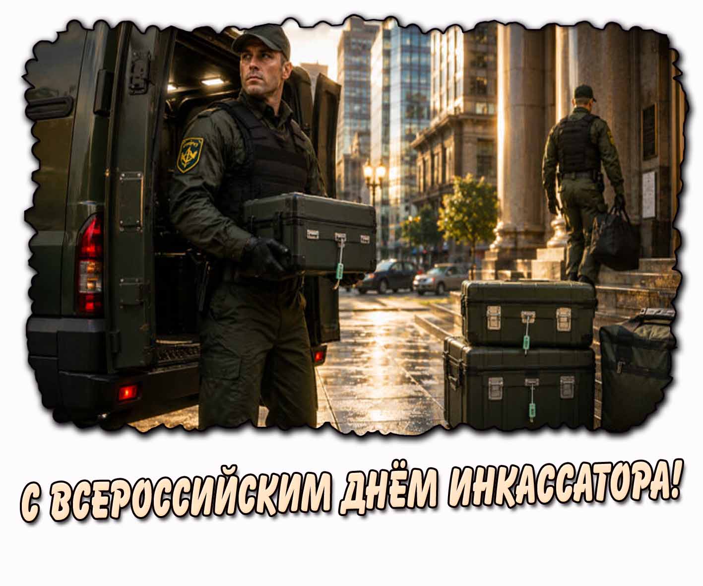 Картинка с Всероссийским днём инкассатора