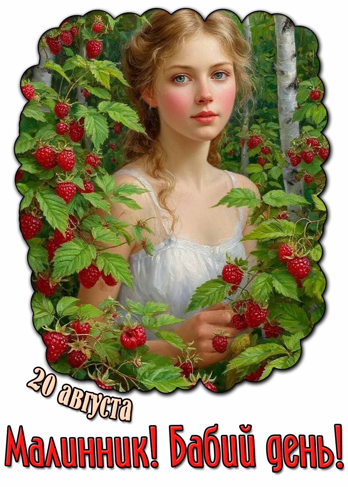Картинка 20 августа - Малинник! Бабий день!