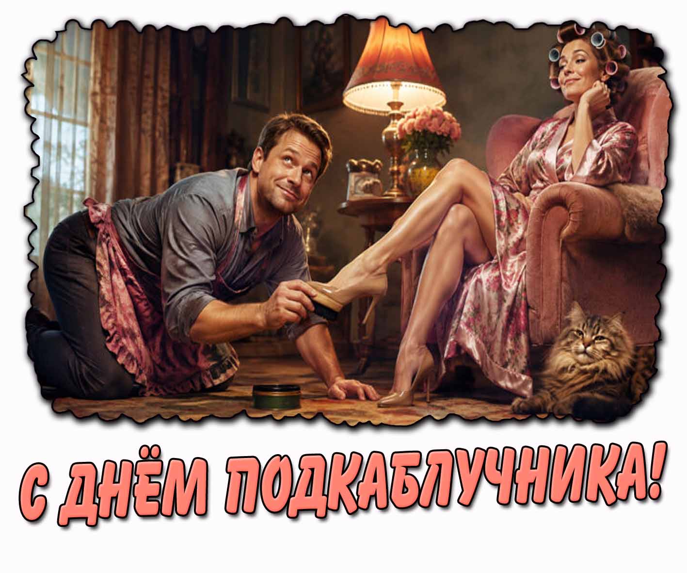 Прикольная картинка с днём подкаблучника