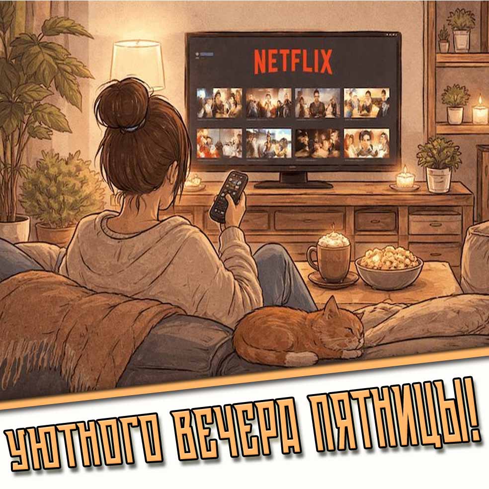 Уютного вечера пятницы! - домашняя картинка