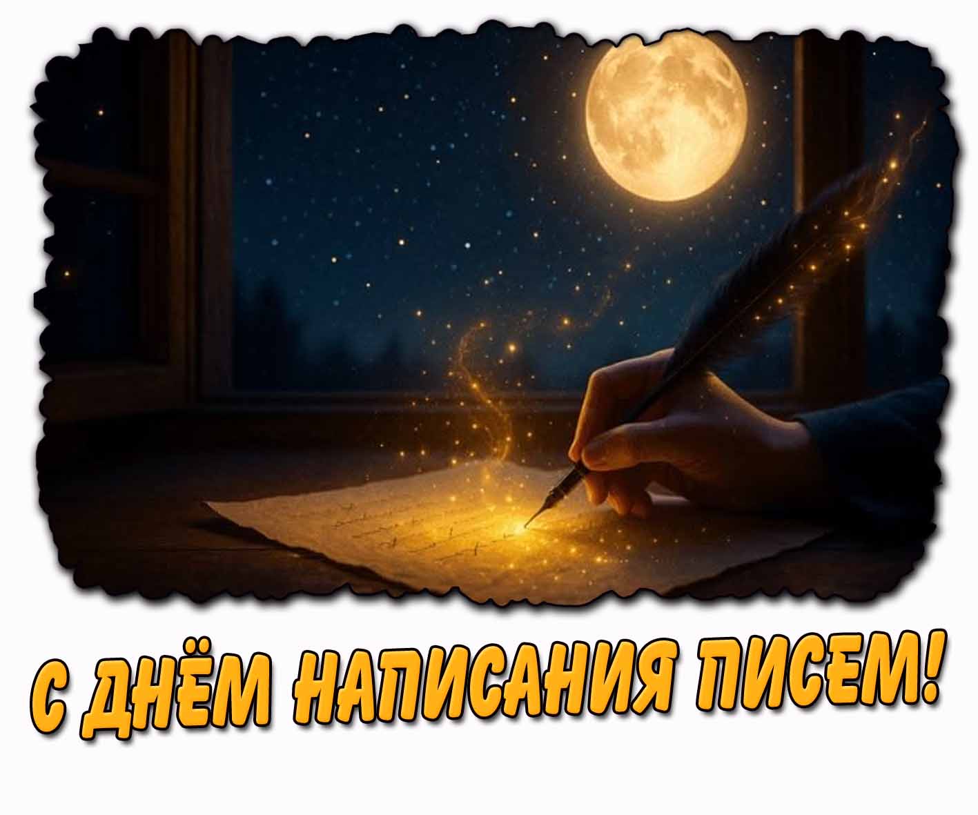 Картинка с днём написания писем